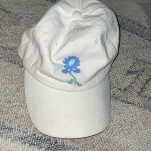 White base ball hat